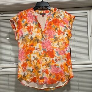 Vince Camuto Floral Blouse
